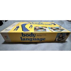 Vintage 1975 Milton Bradley MB Body Language Board Game~Complete‎ & Working